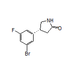 (R)-4-(3-Bromo-5-fluorophenyl)pyrrolidin-2-one