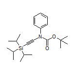 N-Boc-N-[(triisopropylsilyl)ethynyl]aniline