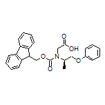(R)-2-[Fmoc-(1-phenoxy-2-propyl)amino]acetic Acid