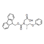 (S)-2-[Fmoc-(1-phenoxy-2-propyl)amino]acetic Acid