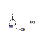 (4-Fluoro-2-azabicyclo[2.1.1]hexan-1-yl)methanol Hydrochloride