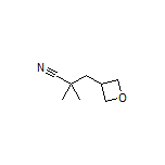 2,2-Dimethyl-3-(oxetan-3-yl)propanenitrile