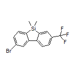 2-Bromo-5,5-dimethyl-7-(trifluoromethyl)-5H-dibenzo[b,d]silole