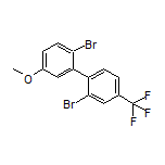 2,2’-Dibromo-5’-methoxy-4-(trifluoromethyl)-1,1’-biphenyl