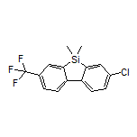 3-Chloro-5,5-dimethyl-7-(trifluoromethyl)-5H-dibenzo[b,d]silole
