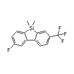 2-Fluoro-5,5-dimethyl-7-(trifluoromethyl)-5H-dibenzo[b,d]silole