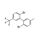 2,2’-Dibromo-5-methyl-5’-(trifluoromethyl)-1,1’-biphenyl