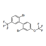 2,2’-Dibromo-4-(trifluoromethoxy)-5’-(trifluoromethyl)-1,1’-biphenyl