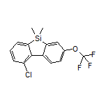 1-Chloro-5,5-dimethyl-7-(trifluoromethoxy)-5H-dibenzo[b,d]silole