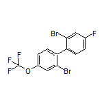 2,2’-Dibromo-4-fluoro-4’-(trifluoromethoxy)-1,1’-biphenyl