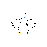 1-Bromo-9-fluoro-5,5-dimethyl-5H-dibenzo[b,d]silole