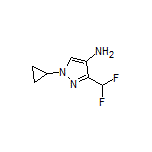 1-Cyclopropyl-3-(difluoromethyl)-1H-pyrazol-4-amine
