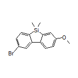 2-Bromo-7-methoxy-5,5-dimethyl-5H-dibenzo[b,d]silole
