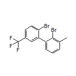 2,2’-Dibromo-3-methyl-5’-(trifluoromethyl)-1,1’-biphenyl