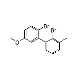 2,2’-Dibromo-5’-methoxy-3-methyl-1,1’-biphenyl