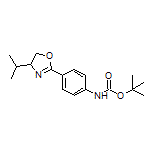 N-Boc-4-(4-isopropyl-4,5-dihydrooxazol-2-yl)aniline