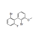 2,2’-Dibromo-6’-fluoro-3-methoxy-1,1’-biphenyl