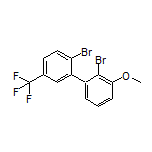 2,2’-Dibromo-3-methoxy-5’-(trifluoromethyl)-1,1’-biphenyl