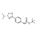 (R)-N-Boc-4-(4-isopropyl-4,5-dihydrooxazol-2-yl)aniline