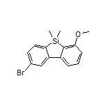 2-Bromo-6-methoxy-5,5-dimethyl-5H-dibenzo[b,d]silole