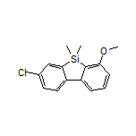 3-Chloro-6-methoxy-5,5-dimethyl-5H-dibenzo[b,d]silole