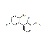 2,2’-Dibromo-5’-fluoro-3-methoxy-1,1’-biphenyl