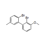 2,2’-Dibromo-3-methoxy-5’-methyl-1,1’-biphenyl