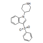 3-(Phenylsulfonyl)-1-(4-piperidyl)-1H-indole