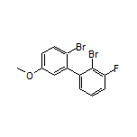 2,2’-Dibromo-3-fluoro-5’-methoxy-1,1’-biphenyl