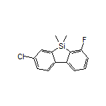 3-Chloro-6-fluoro-5,5-dimethyl-5H-dibenzo[b,d]silole