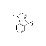 5-Methyl-2-(1-phenylcyclopropyl)oxazole