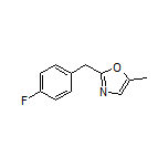 2-(4-Fluorobenzyl)-5-methyloxazole