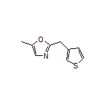 5-Methyl-2-(thiophen-3-ylmethyl)oxazole