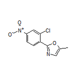 2-(2-Chloro-4-nitrophenyl)-5-methyloxazole