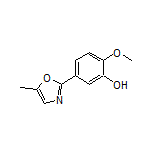 2-Methoxy-5-(5-methyloxazol-2-yl)phenol