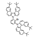 7,7’-(2-Bromo-1,3-phenylene)bis(2,12-di-tert-butyl-7H-dibenzo[c,g]carbazole)