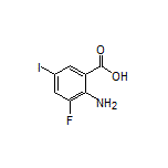 2-Amino-3-fluoro-5-iodobenzoic Acid