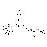 3-(1-Boc-azetidin-3-yl)-5-(trifluoromethyl)phenylboronic Acid Pinacol Ester