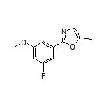 2-(3-Fluoro-5-methoxyphenyl)-5-methyloxazole