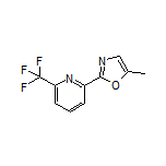 5-Methyl-2-[6-(trifluoromethyl)pyridin-2-yl]oxazole