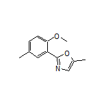2-(2-Methoxy-5-methylphenyl)-5-methyloxazole