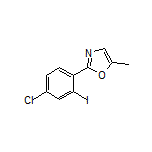 2-(4-Chloro-2-iodophenyl)-5-methyloxazole