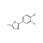 2-(4-Fluoro-3-iodophenyl)-5-methyloxazole