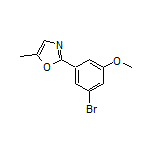 2-(3-Bromo-5-methoxyphenyl)-5-methyloxazole