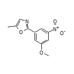 2-(3-Methoxy-5-nitrophenyl)-5-methyloxazole