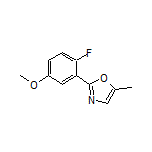 2-(2-Fluoro-5-methoxyphenyl)-5-methyloxazole
