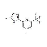 5-Methyl-2-[3-methyl-5-(trifluoromethyl)phenyl]oxazole