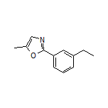 2-(3-Ethylphenyl)-5-methyloxazole