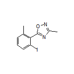 5-(2-Iodo-6-methylphenyl)-3-methyl-1,2,4-oxadiazole