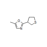 5-Methyl-2-(tetrahydrothiophen-3-yl)oxazole